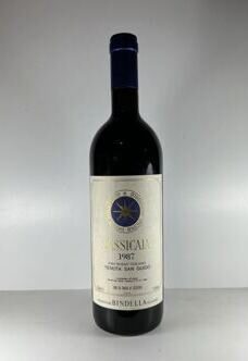 Sassicaia Bolgheri 1987